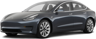 Blue book value store tesla model 3